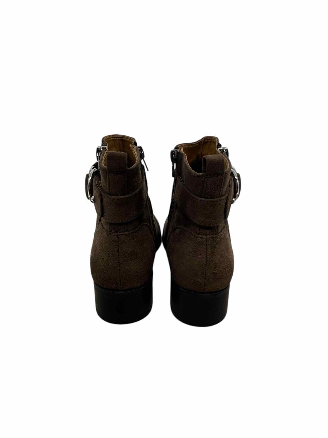 Nine West Dahlia Brown Bootie Shoe Size 8 **NEW**