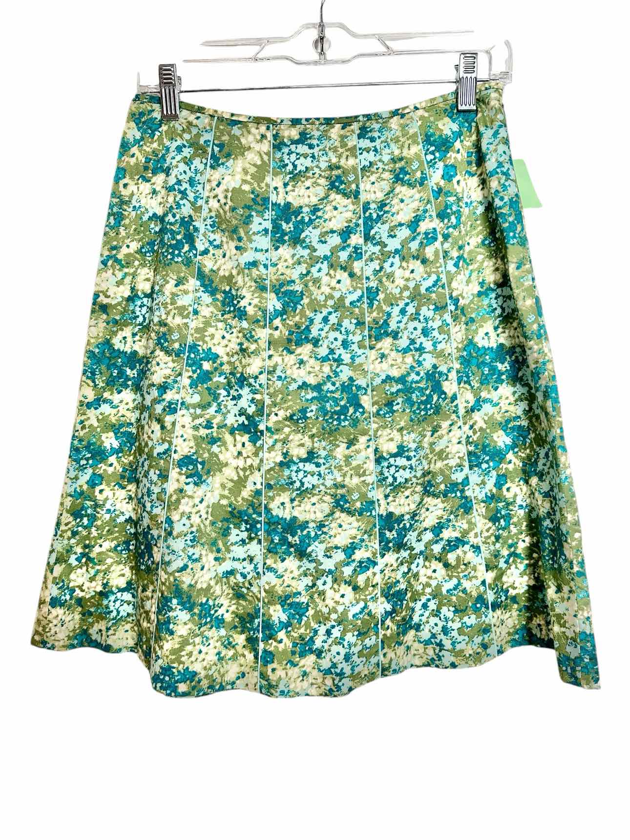 Ann Taylor Green Size 2 Skirt