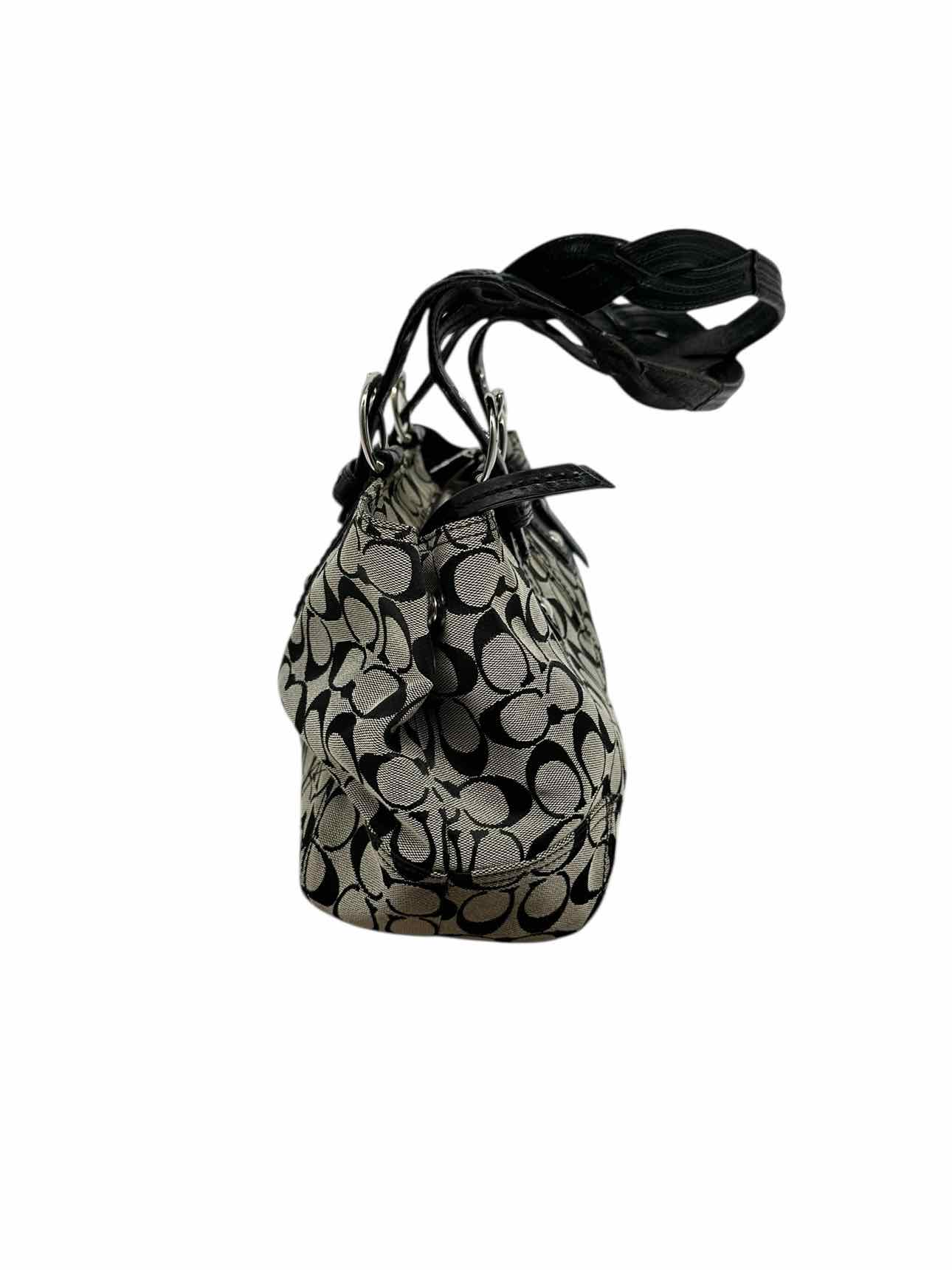 Coach Penolope Shoulder Bag w/ Leather Braided Handle