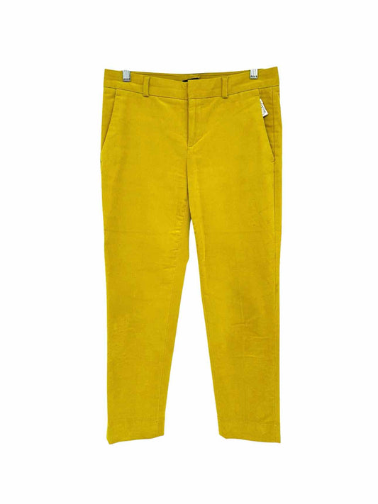 Banana Republic Avery Yellow Corduroys Size 2