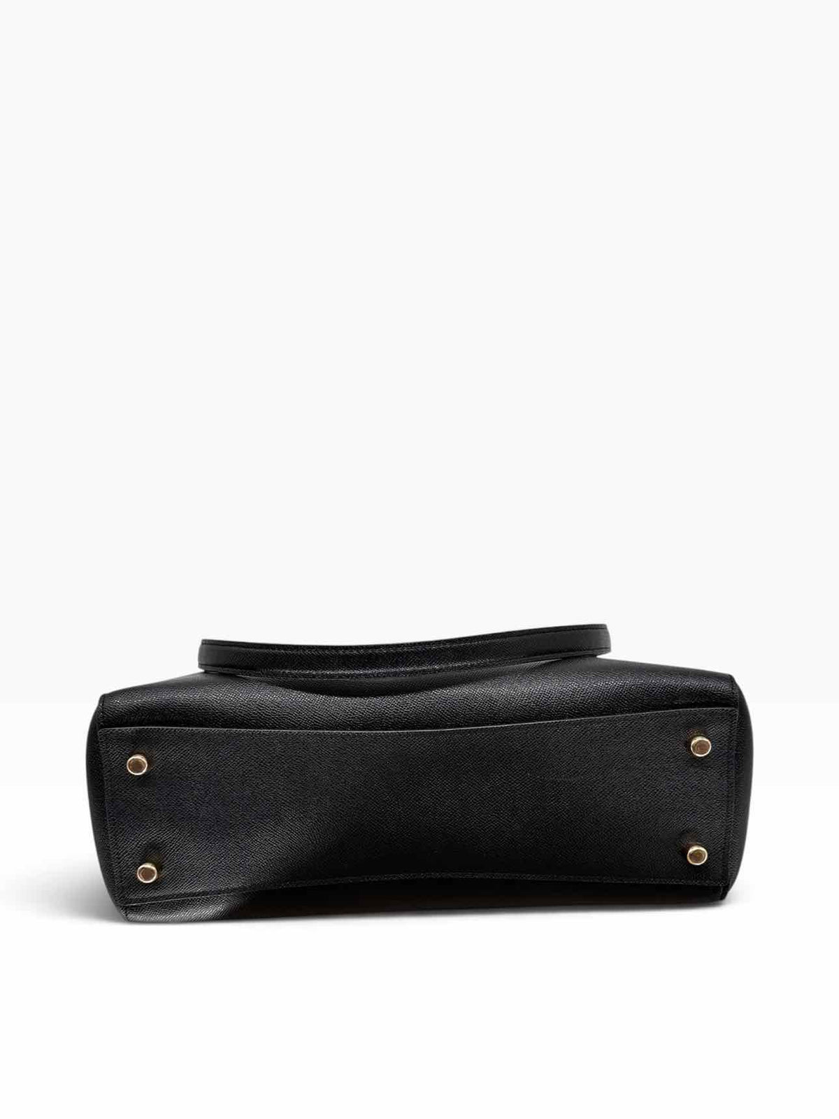 Coach Black Leather Station Tote