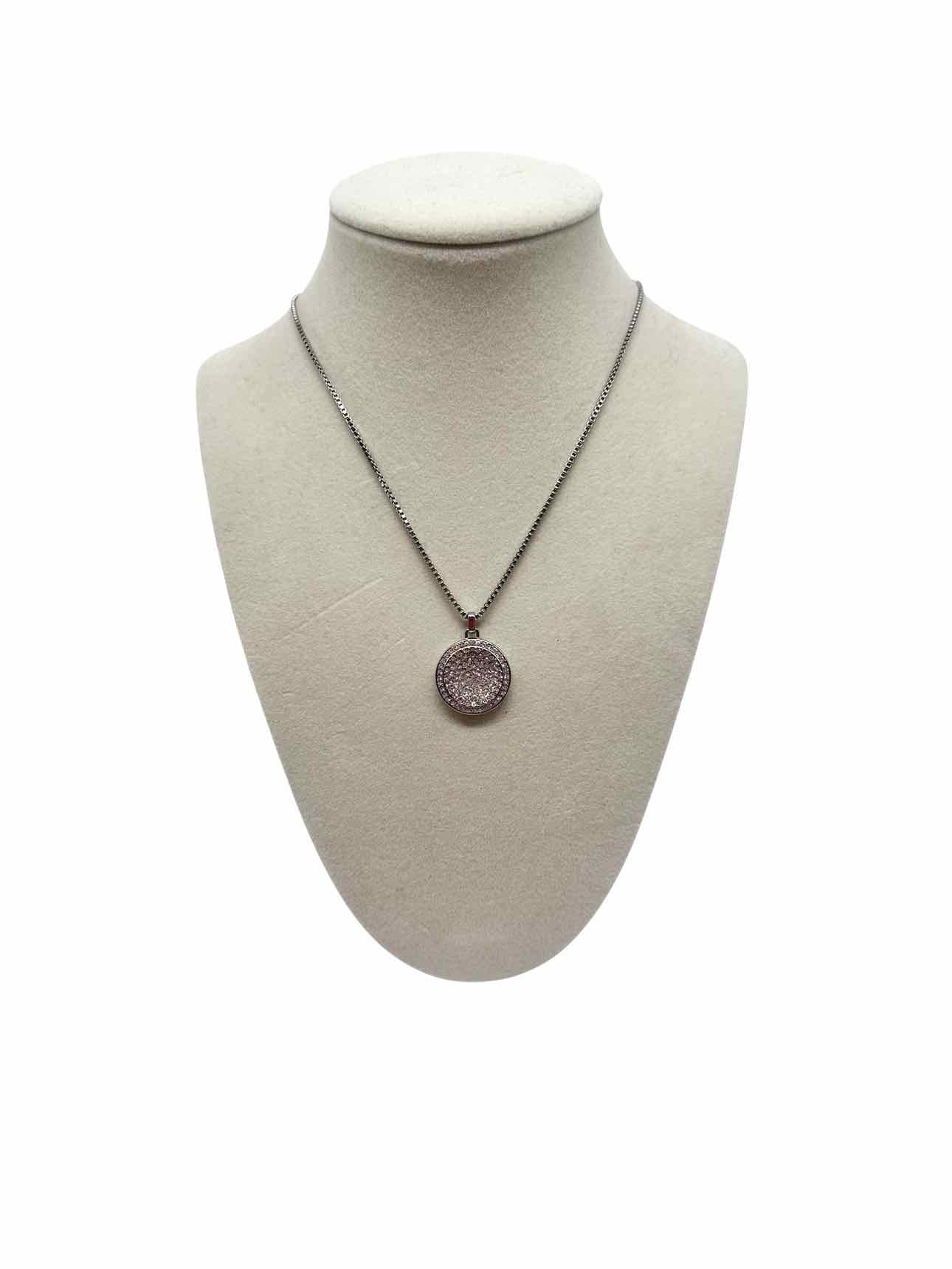 Michael Kors Stainless Steel Rhinestone Necklace