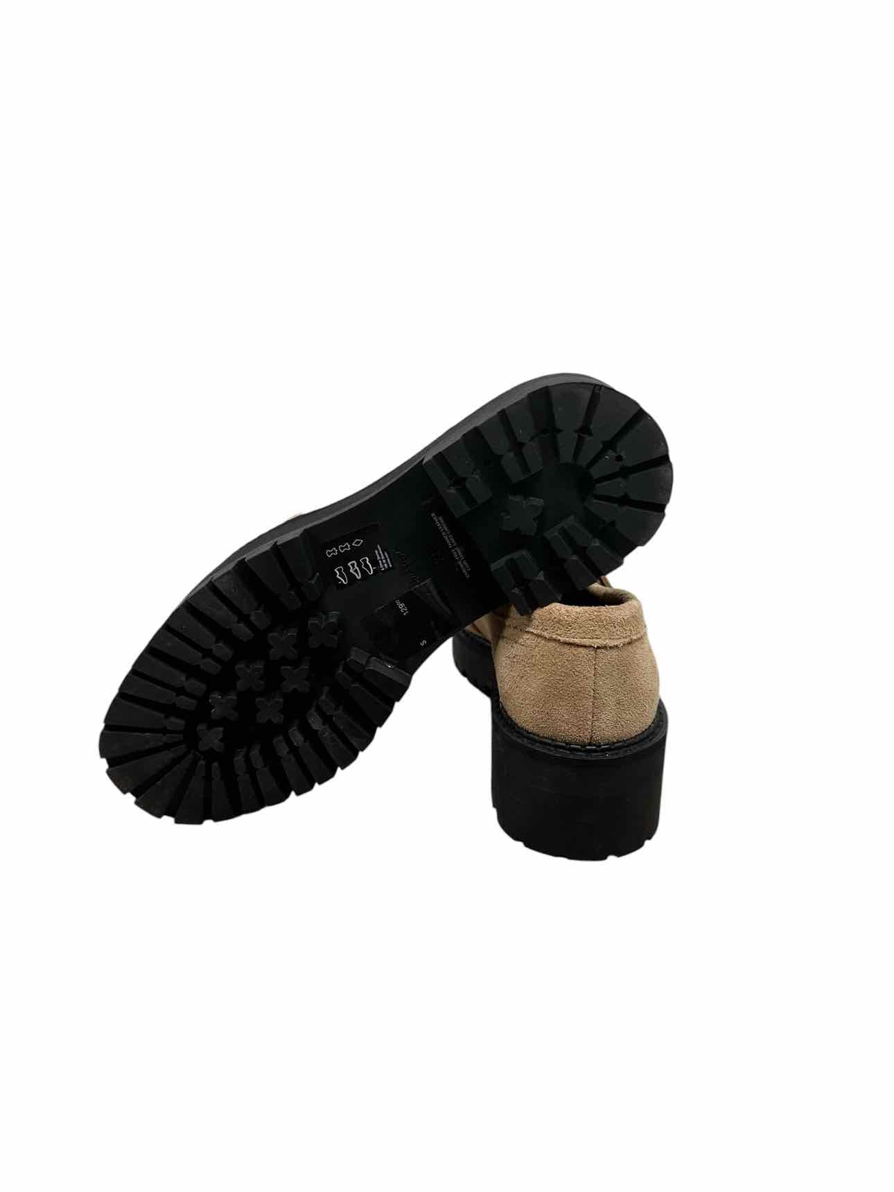 & Other Stories Tan Chunky Loafers Shoe Size 8