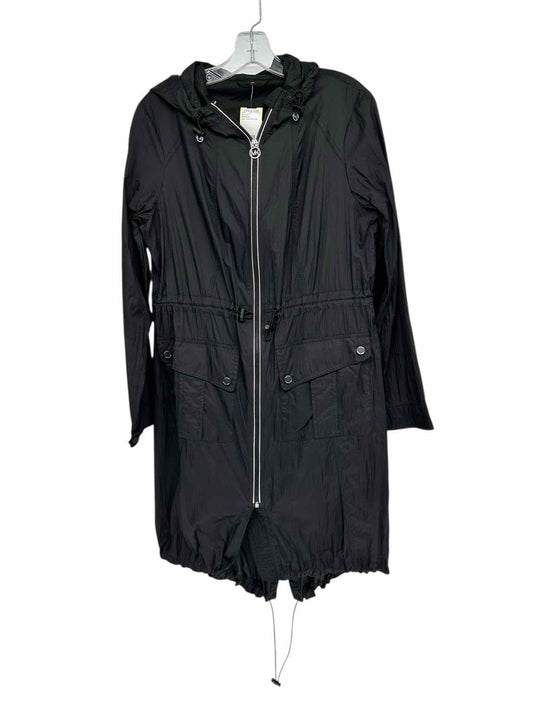 Michael Kors Black Size M Rain Jacket
