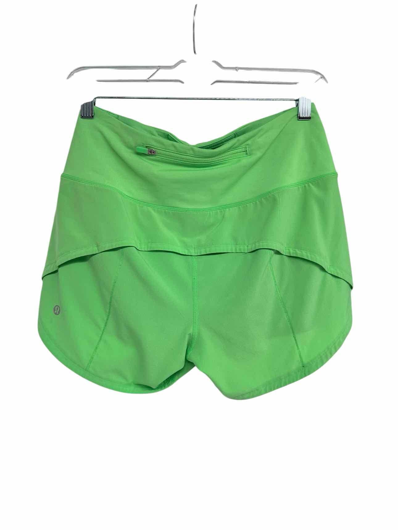 Lululemon Speed Up High-Rise Short Green Size 4