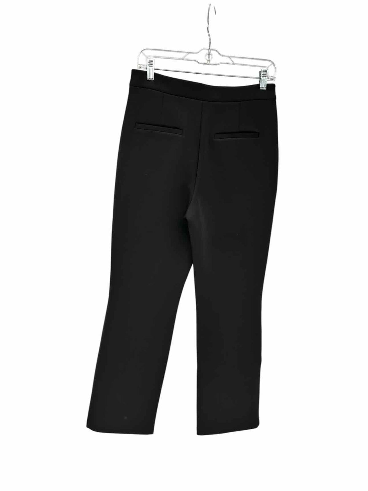 Good American Black Scuba Wide Leg Pants Size 6