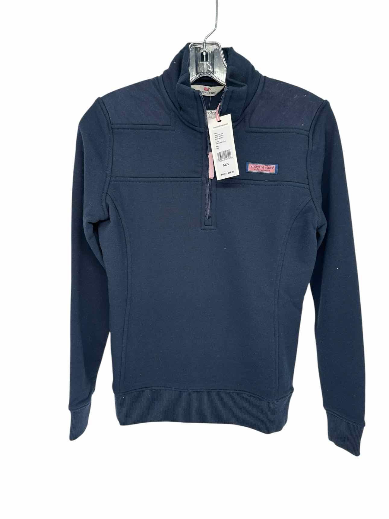 Vineyard Vines Navy Sweatshirt SIZE XXS **NEW**