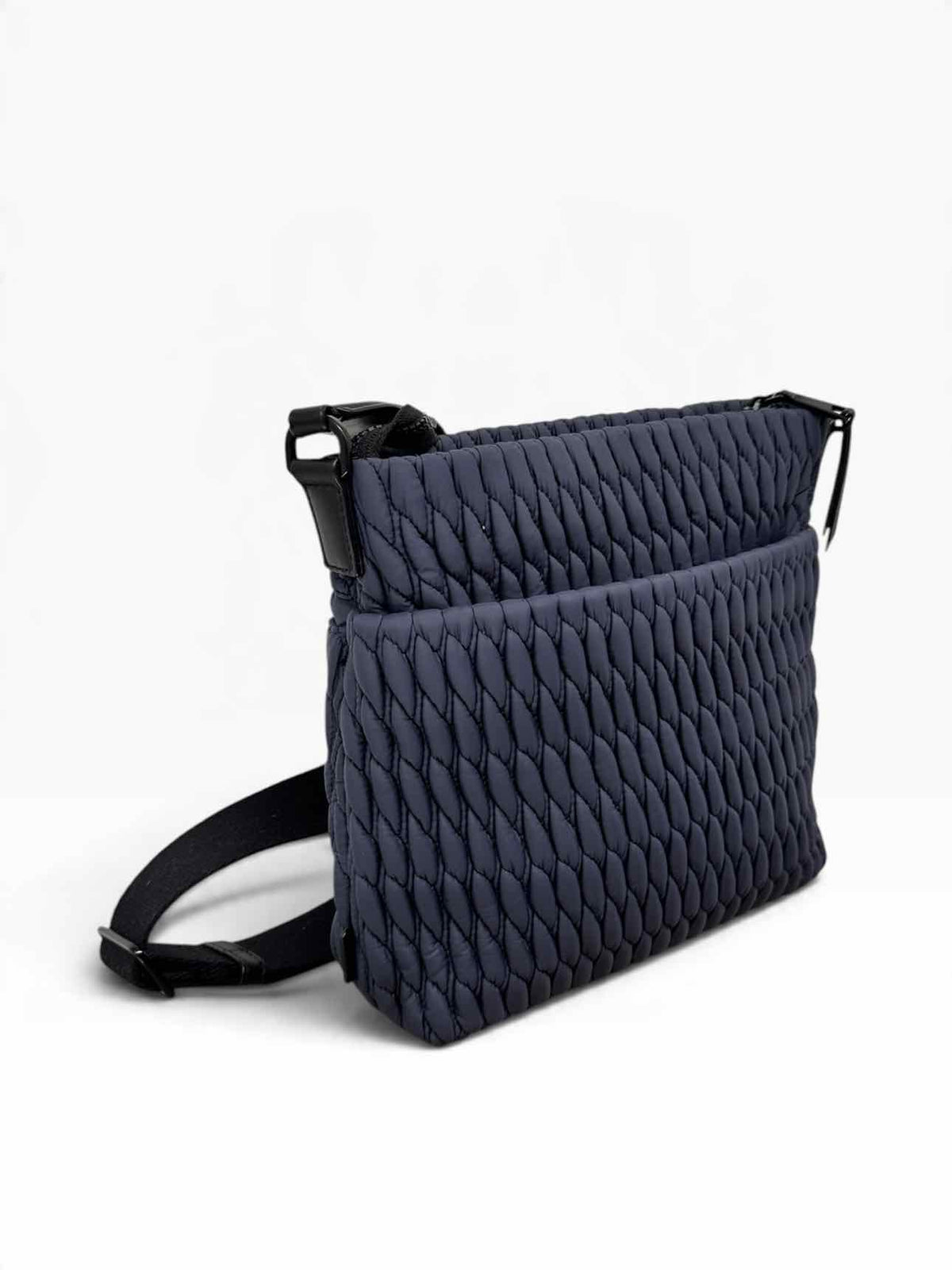 DKNY Blue Nylon Crossbody