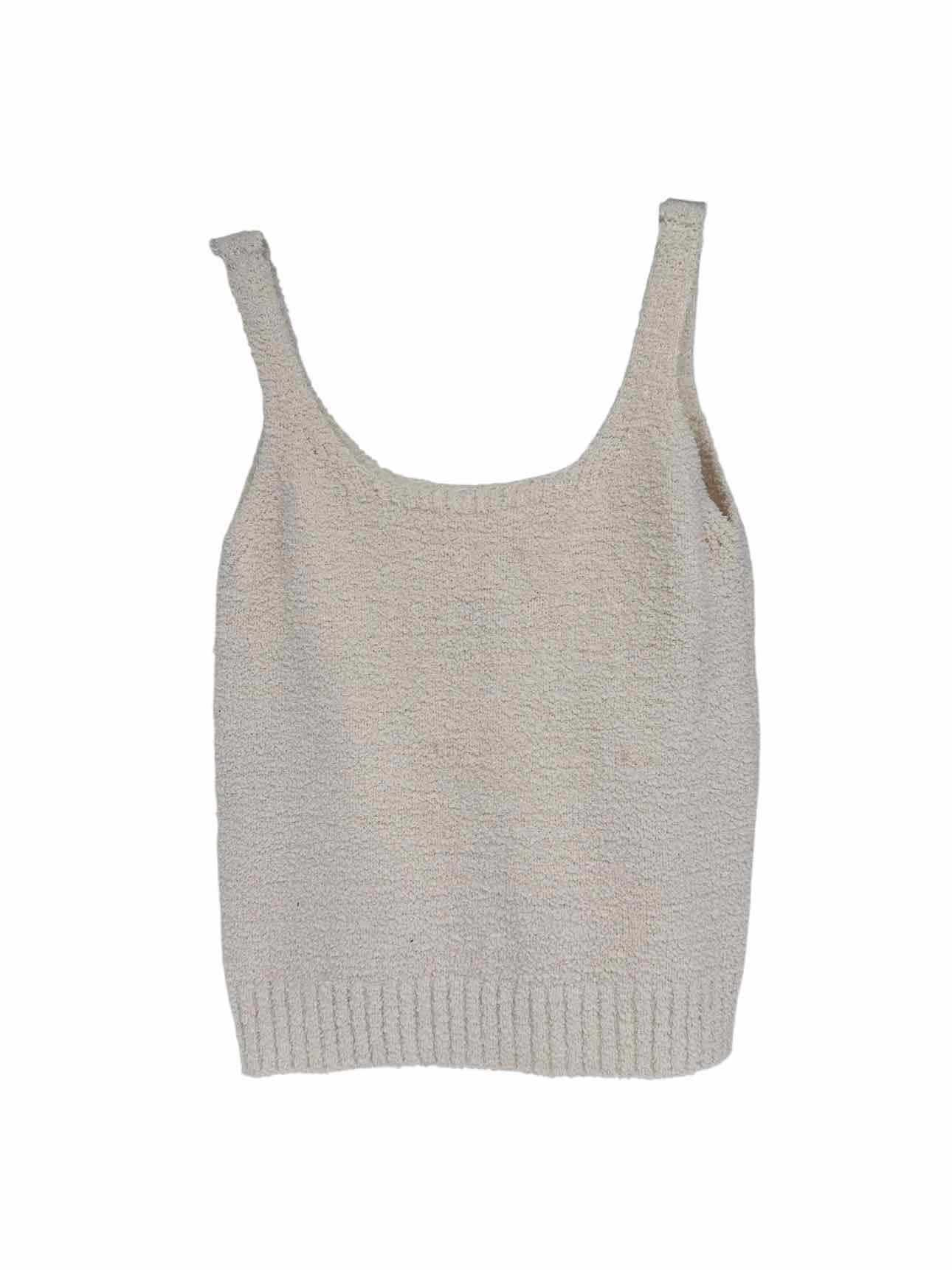 fp movements Cream Size S Sleeveless sweater