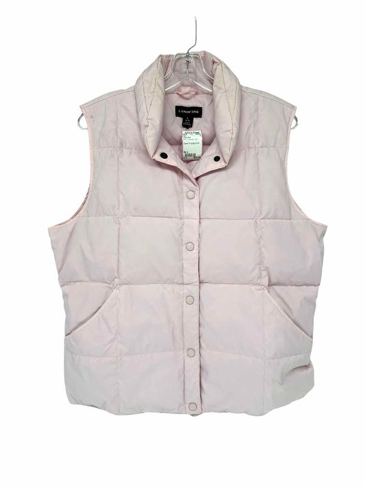 Land's End Pink Vest Size L