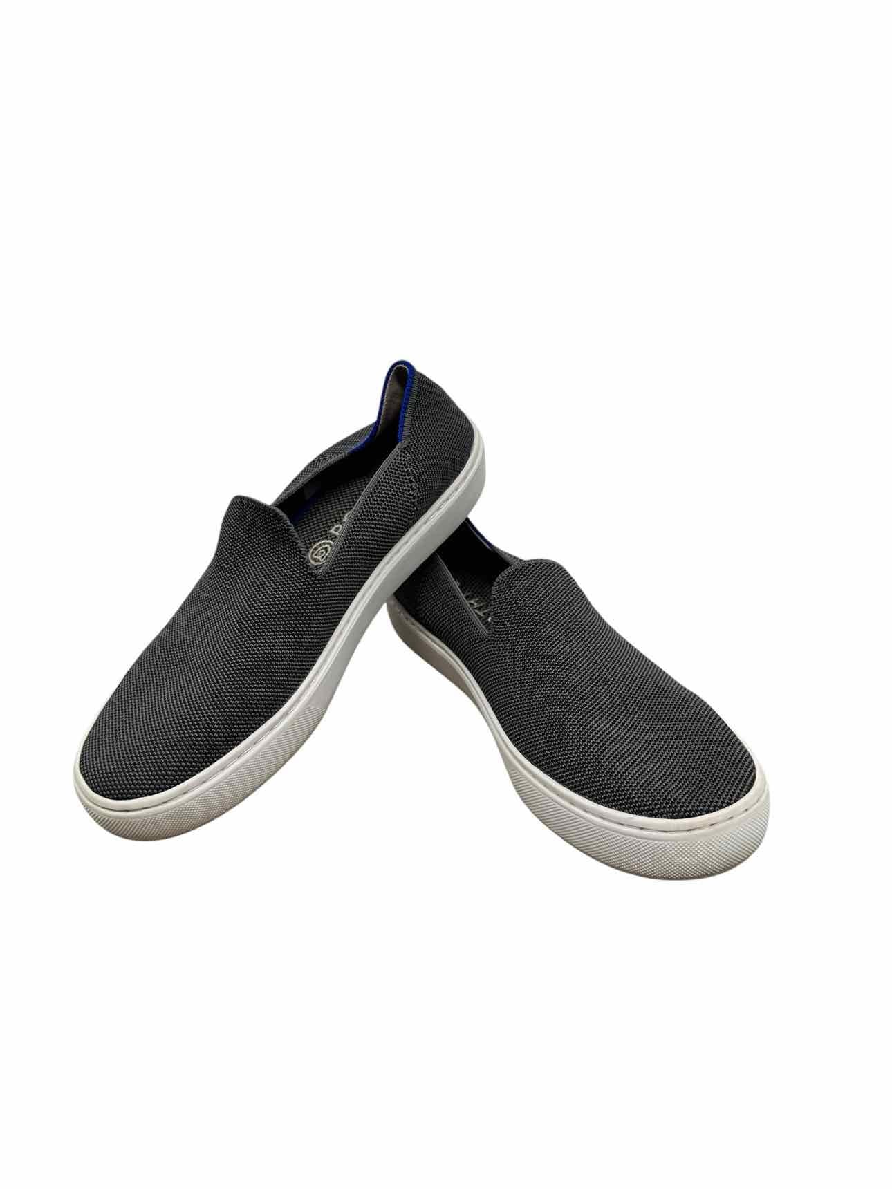 Rothy's The Original Slip On Sneakers Dk. Gray Shoe Size 7