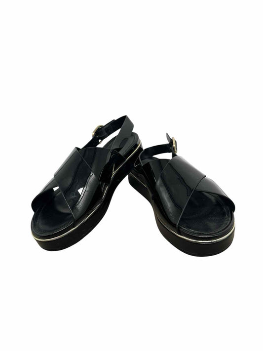Aldo Black Shoe Size 8 Sandals