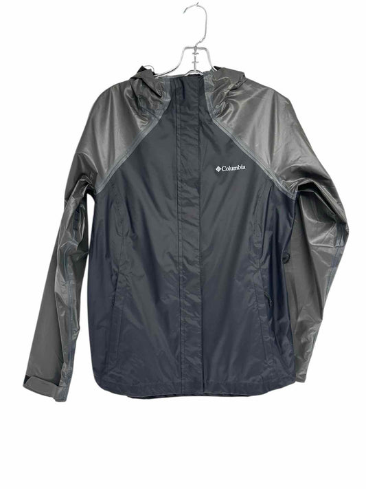 Columbia Outdry Hybrid Rain Jacket Gray Size M