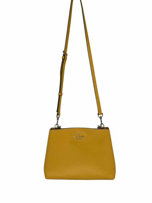 Kate Spade Aubrey Leather Satchel Gold Leather Satchel