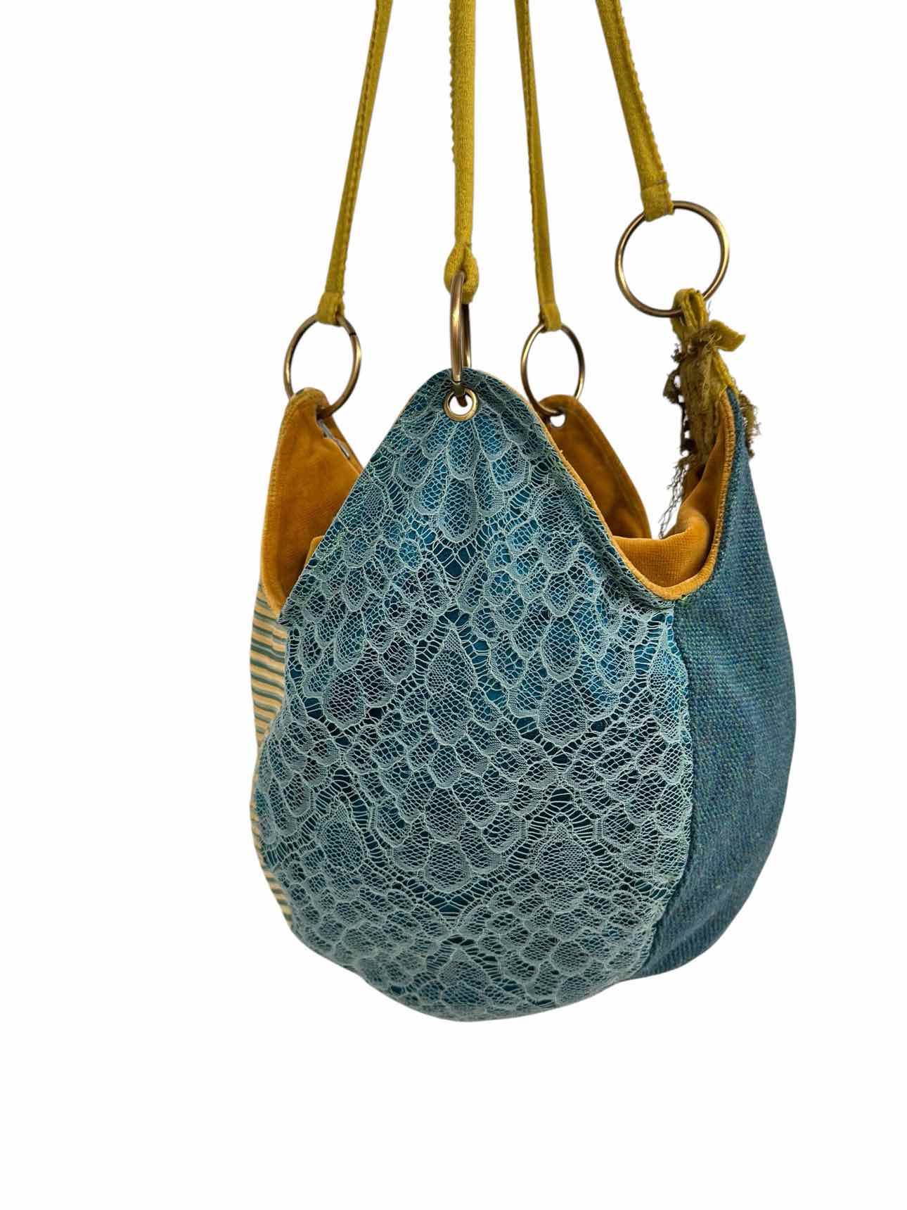 Bonzie Multi-Color Cloth Hobo