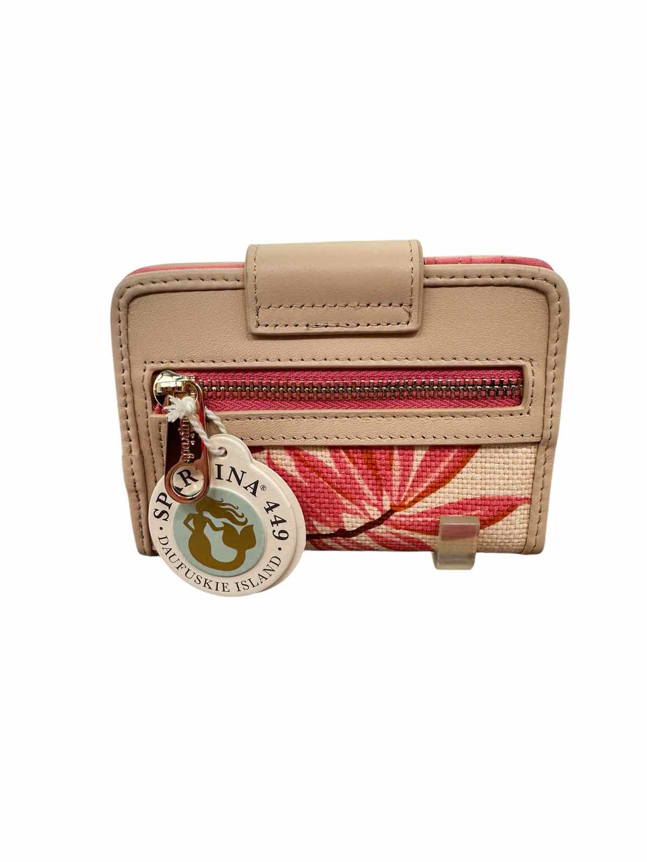 Spartina 449 Yacht Club Mini Wallet Richmond Hill Cream  **NEW**