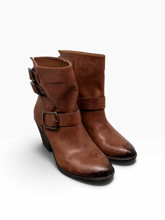 Lucky Brand Tommie Tan Bootie Shoe Size 8.5 **NEW**