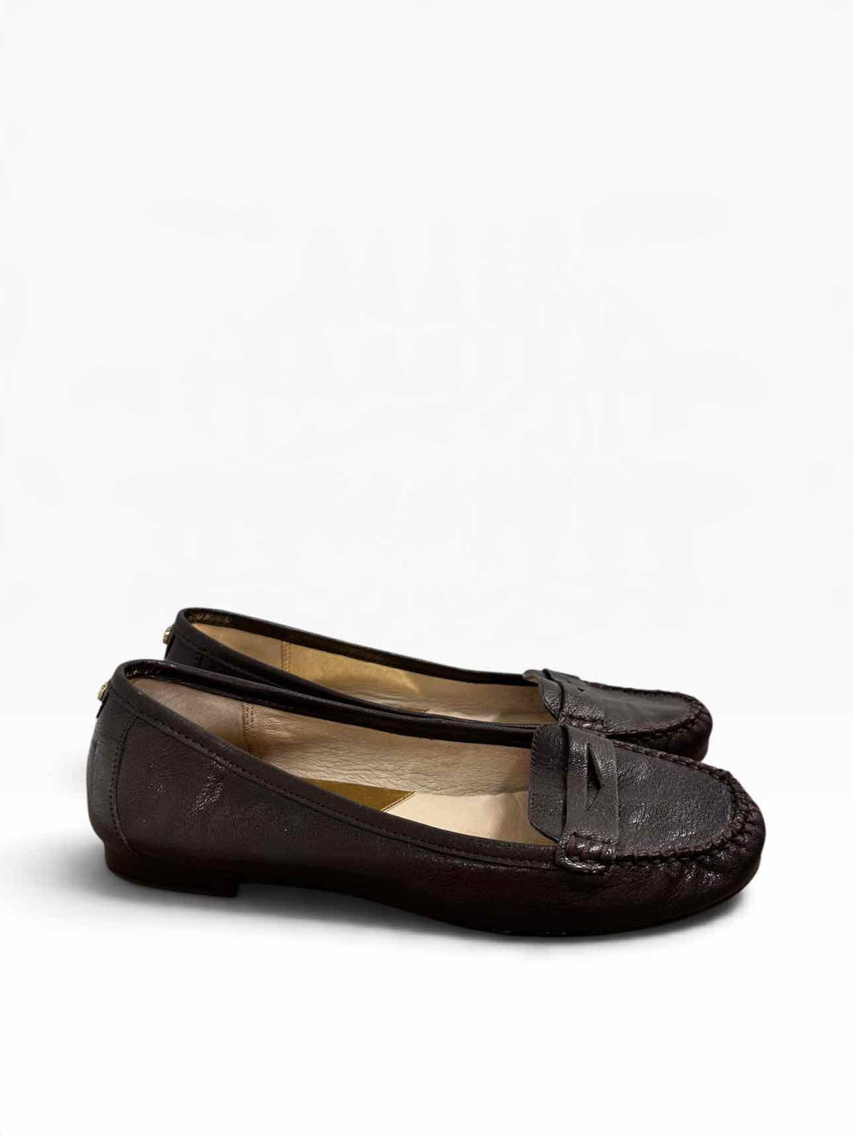 Michael Kors Winsor Penny Loafer Brown Shoe Size 8.5