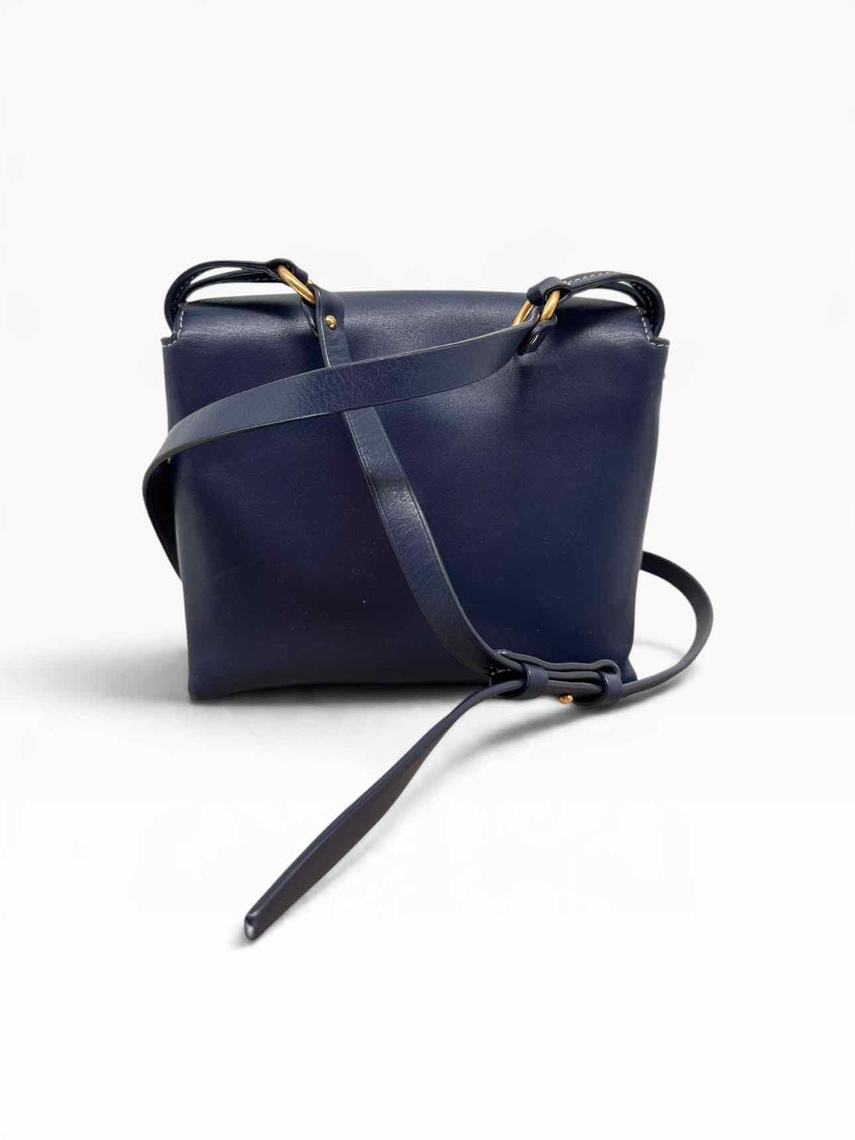 Tory Burch Miller Navy Leather Crossbody  **AS IS**