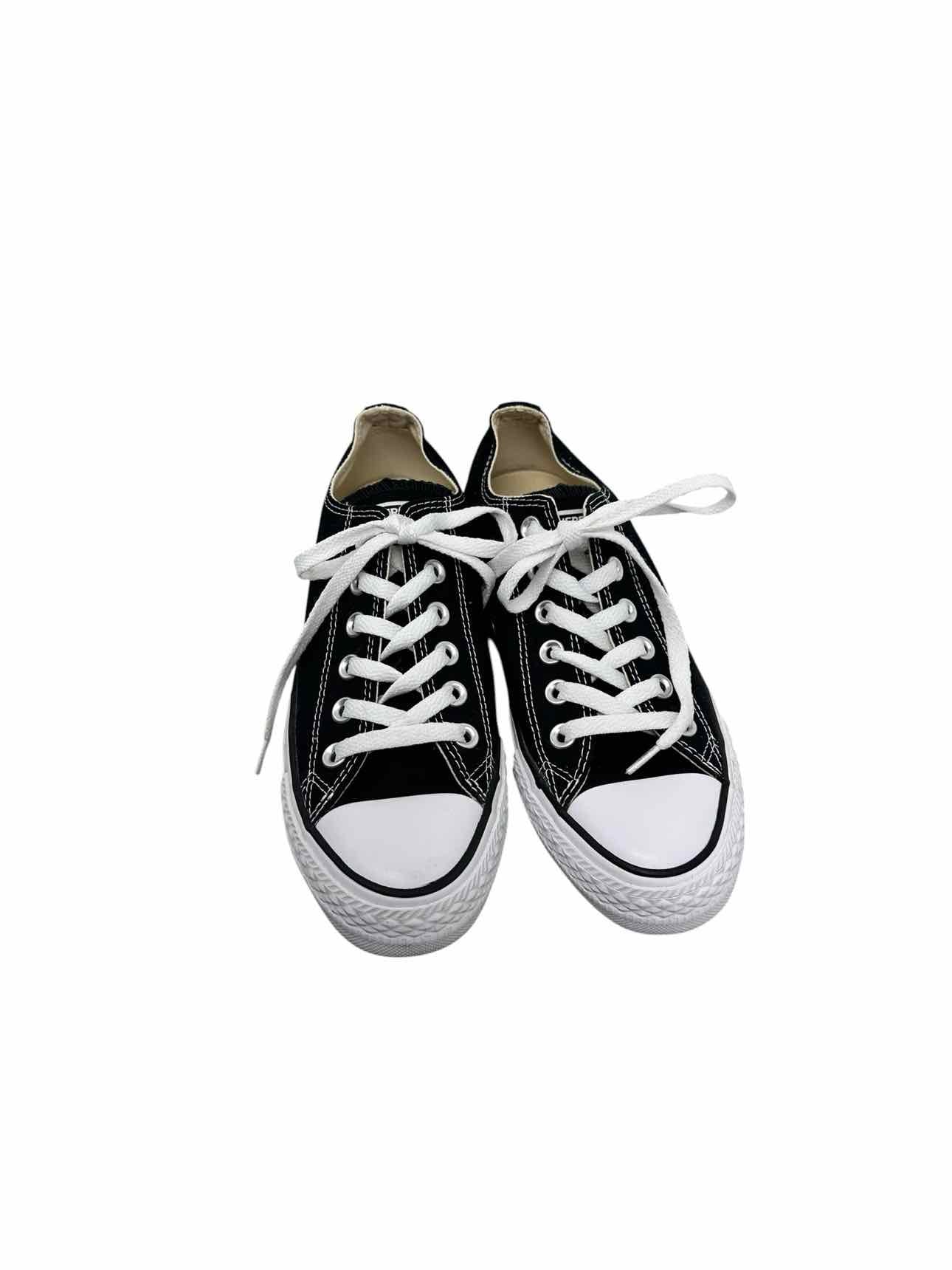 Converse All Star Ox Black Sneakers Shoe Size 7