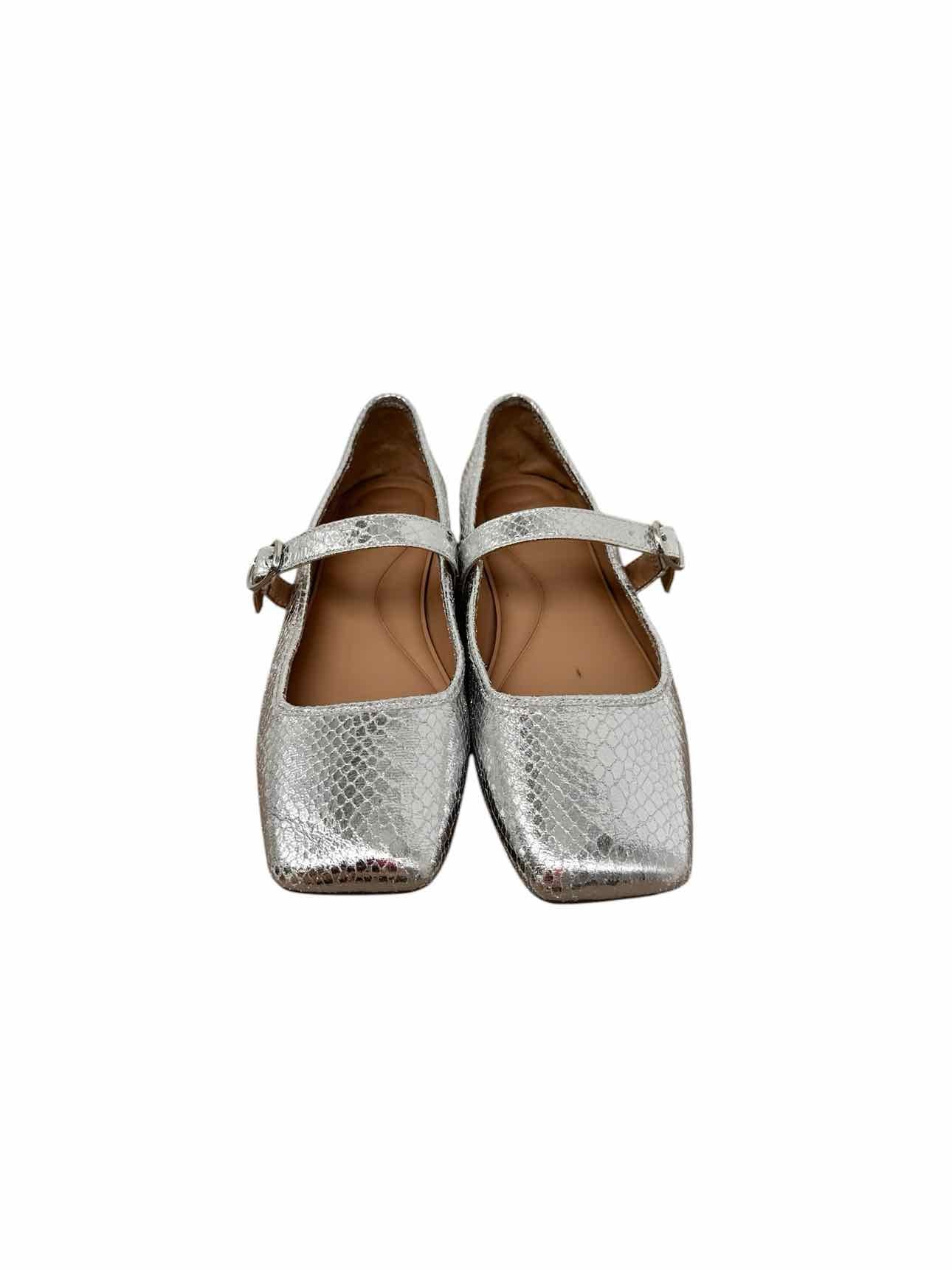 I.N.C. Silver Shoe Size 7 Mary Janes