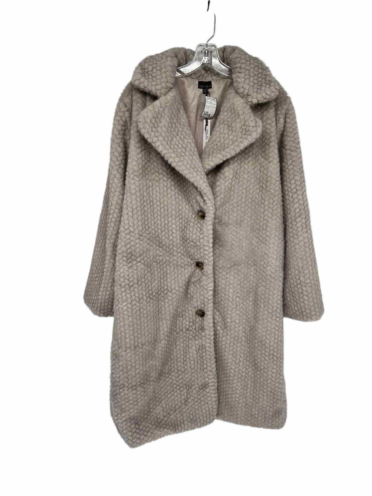 Coco +  Carmen Lenore Textured Coat Size S/M **NEW**