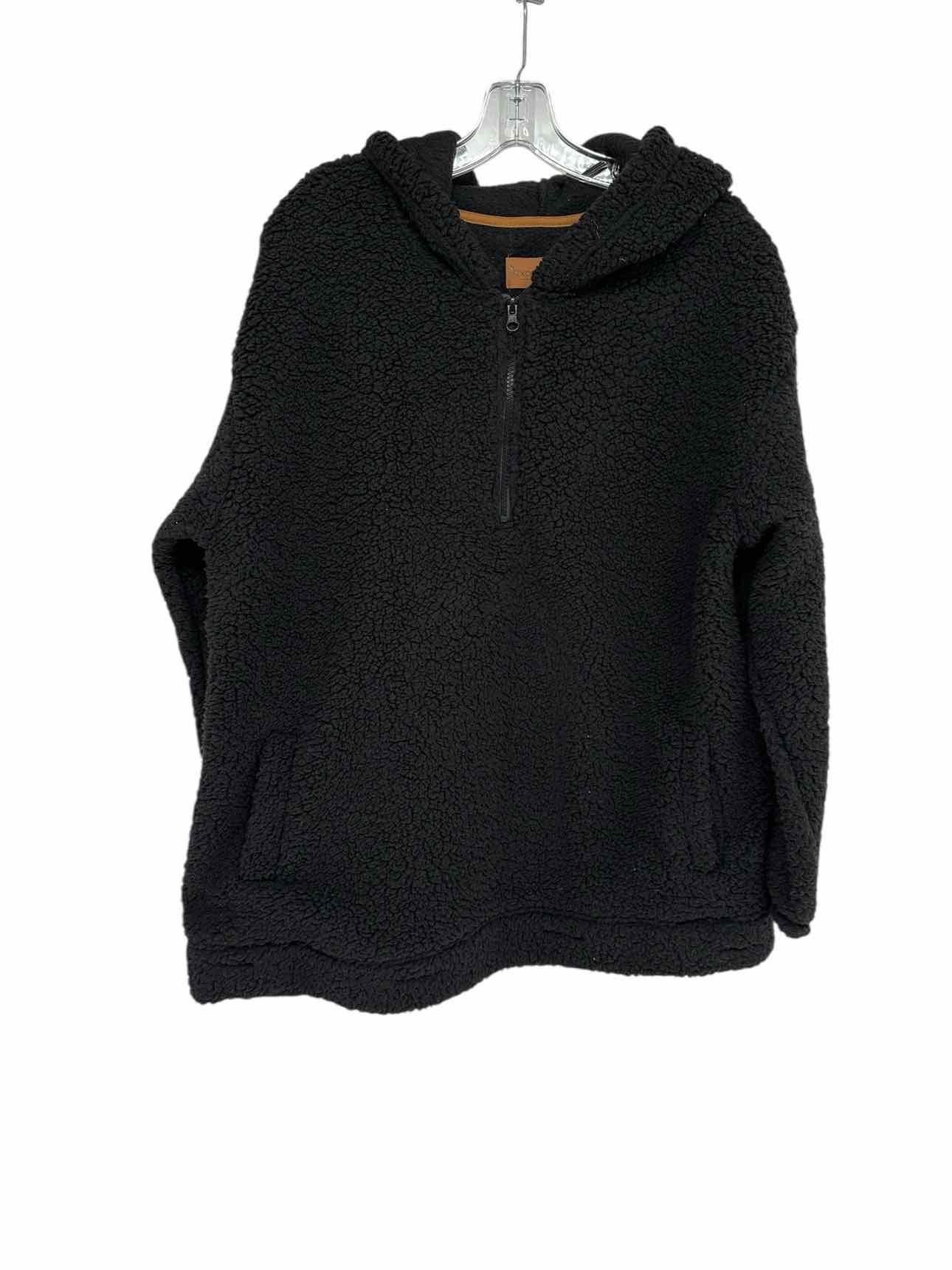 Koolaburra by Ugg Black Quarter-Zip Fleece Size L