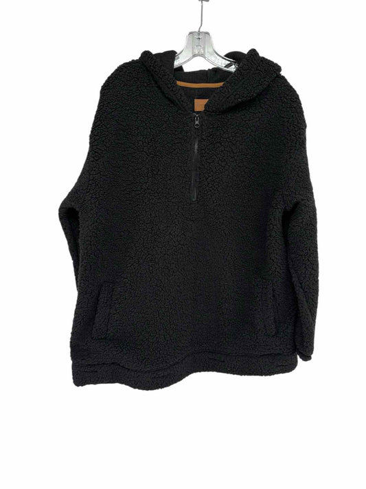 Koolaburra by Ugg Black Quarter-Zip Fleece Size L