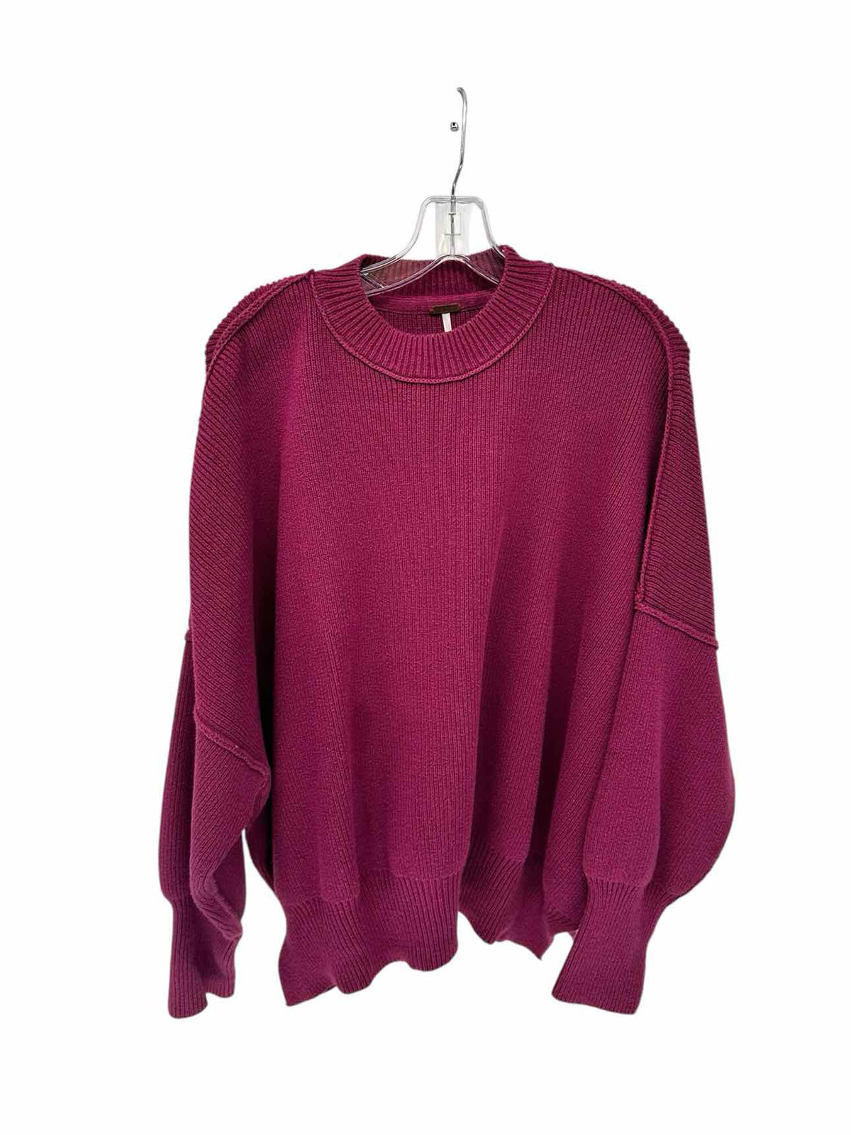 Free People Easy Street Tunic Sweater Maroon Size XS