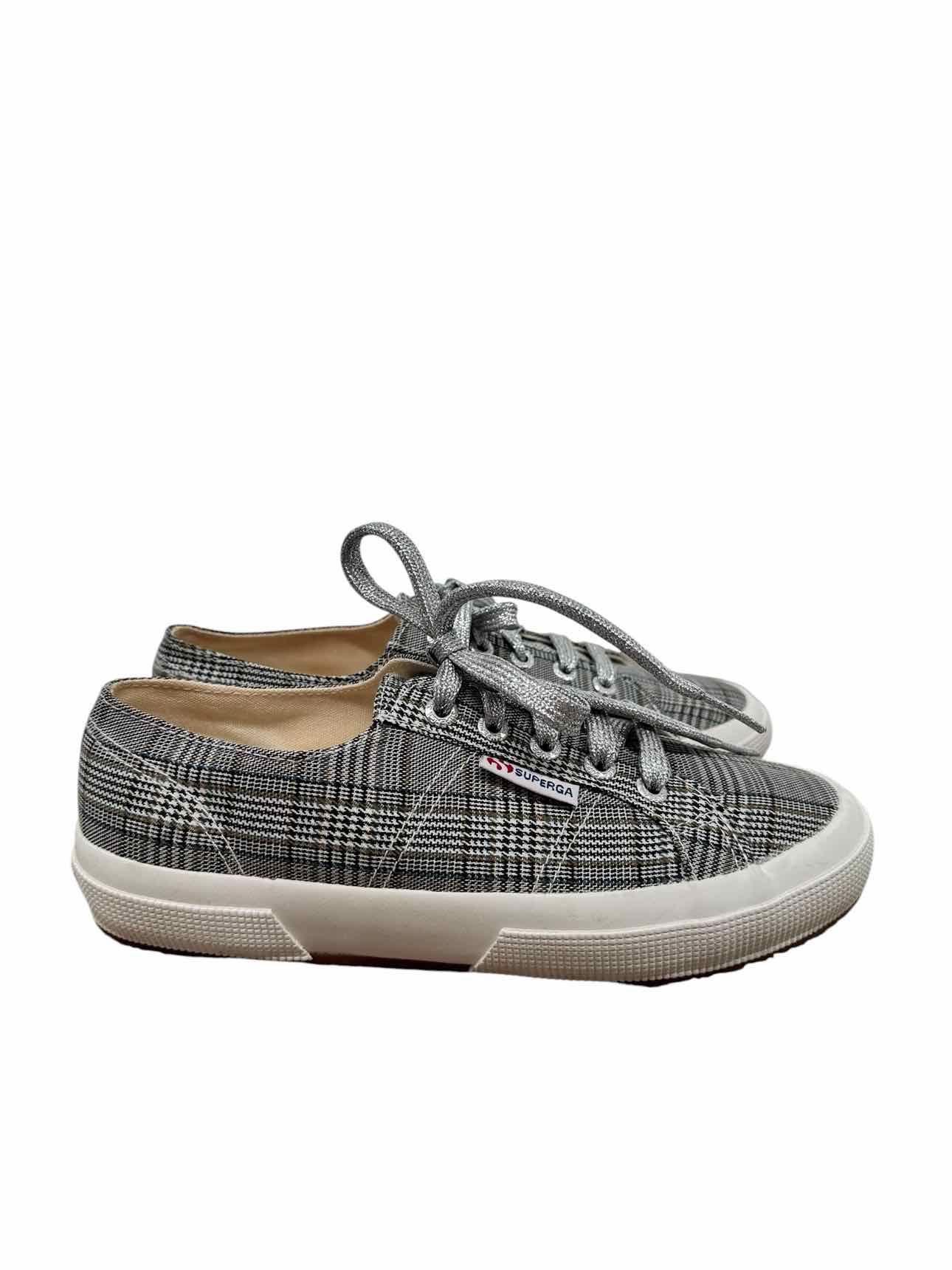 Superga Gray 2750 British Sneakers Shoe Size 6.5