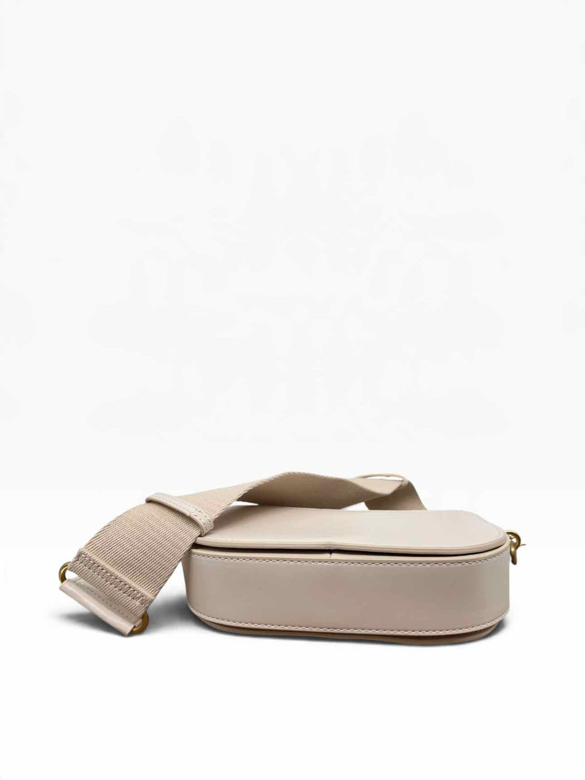Zara Off-white Faux Leather Crossbody  **NEW**