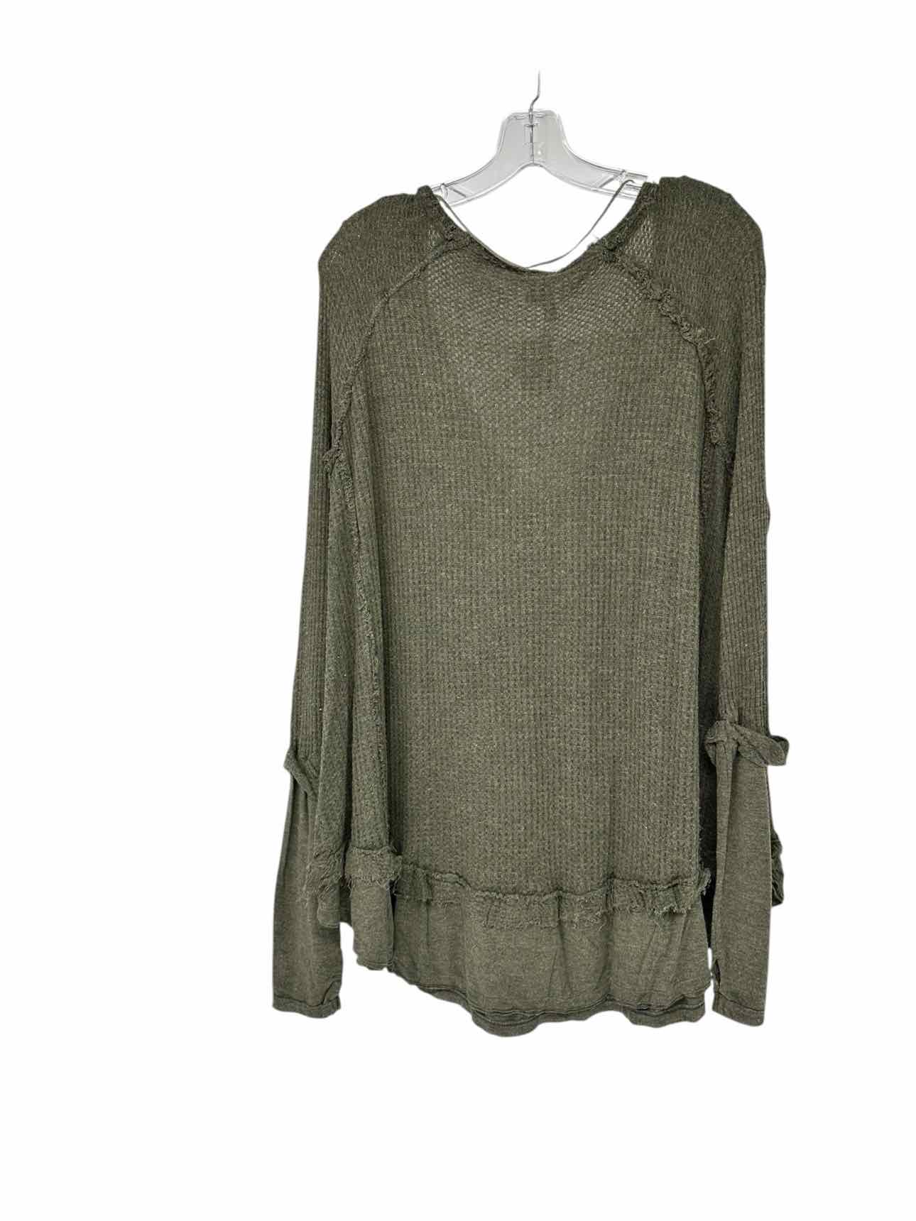 We The Free Laguna Top Olive Size M