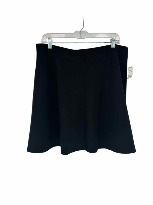 Loft Black Skirt Size L **NEW**