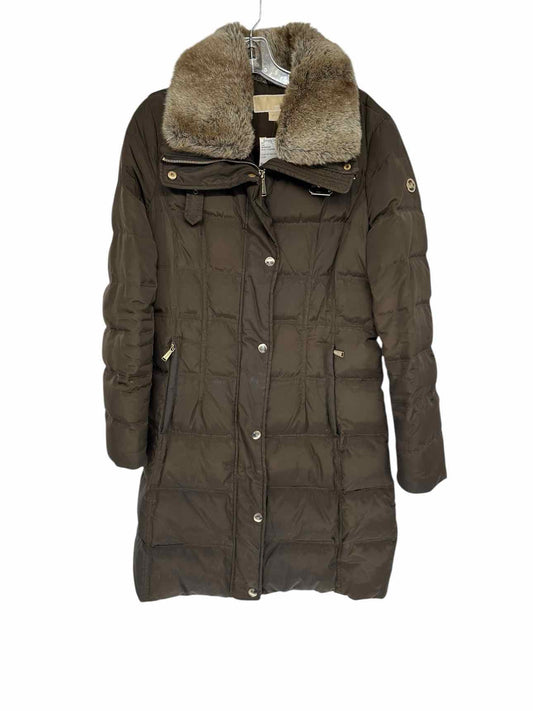 Michael Kors Brown Size S Coat