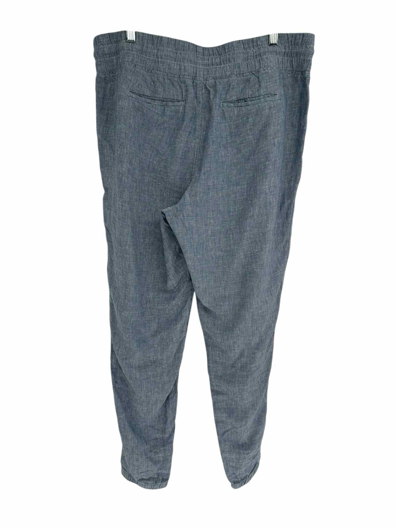 Athleta Cabo Linen Jogger Lt. Blue Size 16T