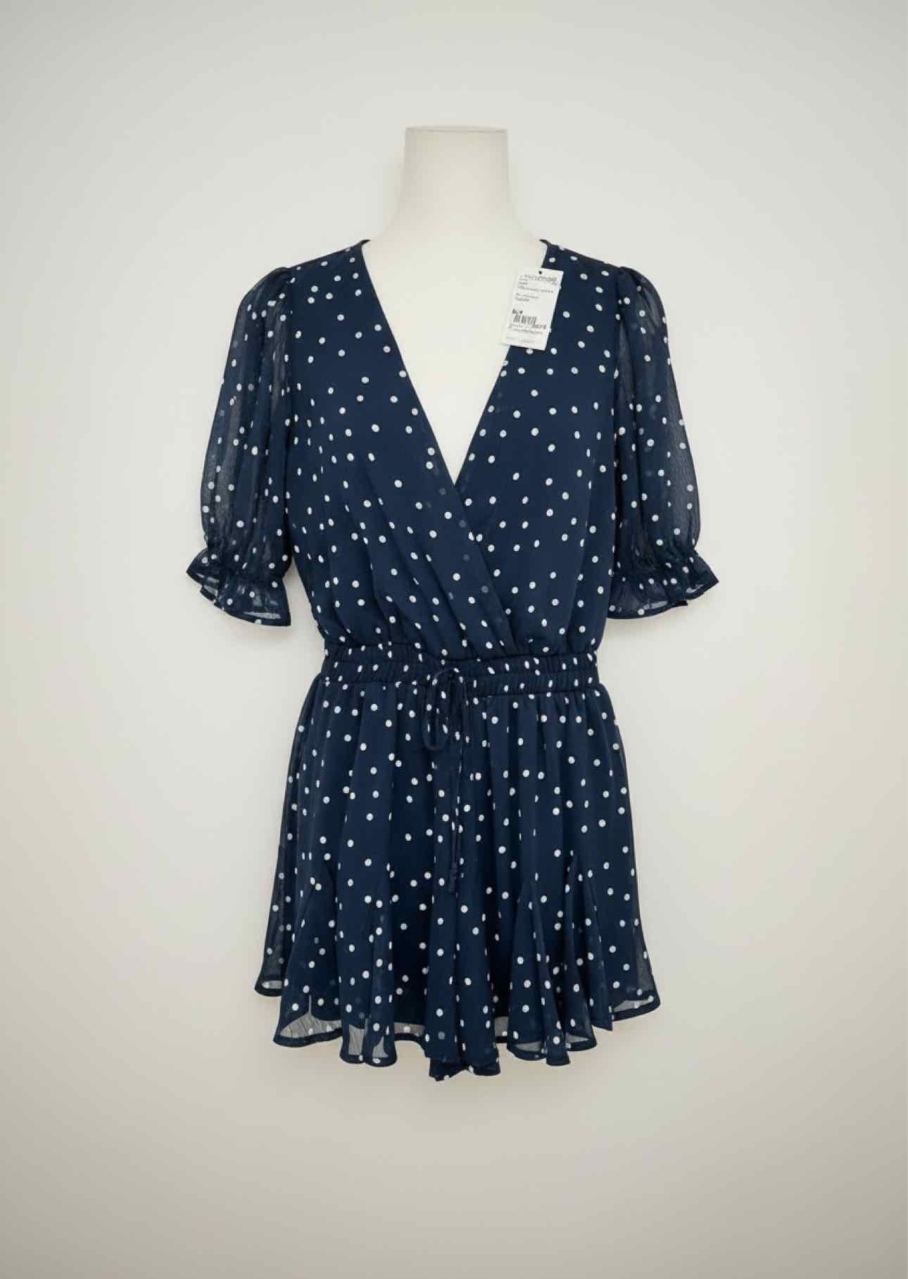Trixxi Navy Size S Romper **NEW**