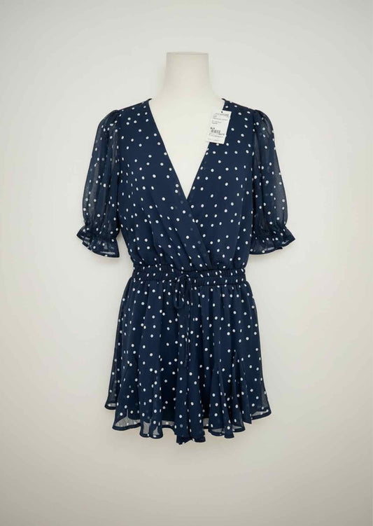 Trixxi Navy Size S Romper **NEW**
