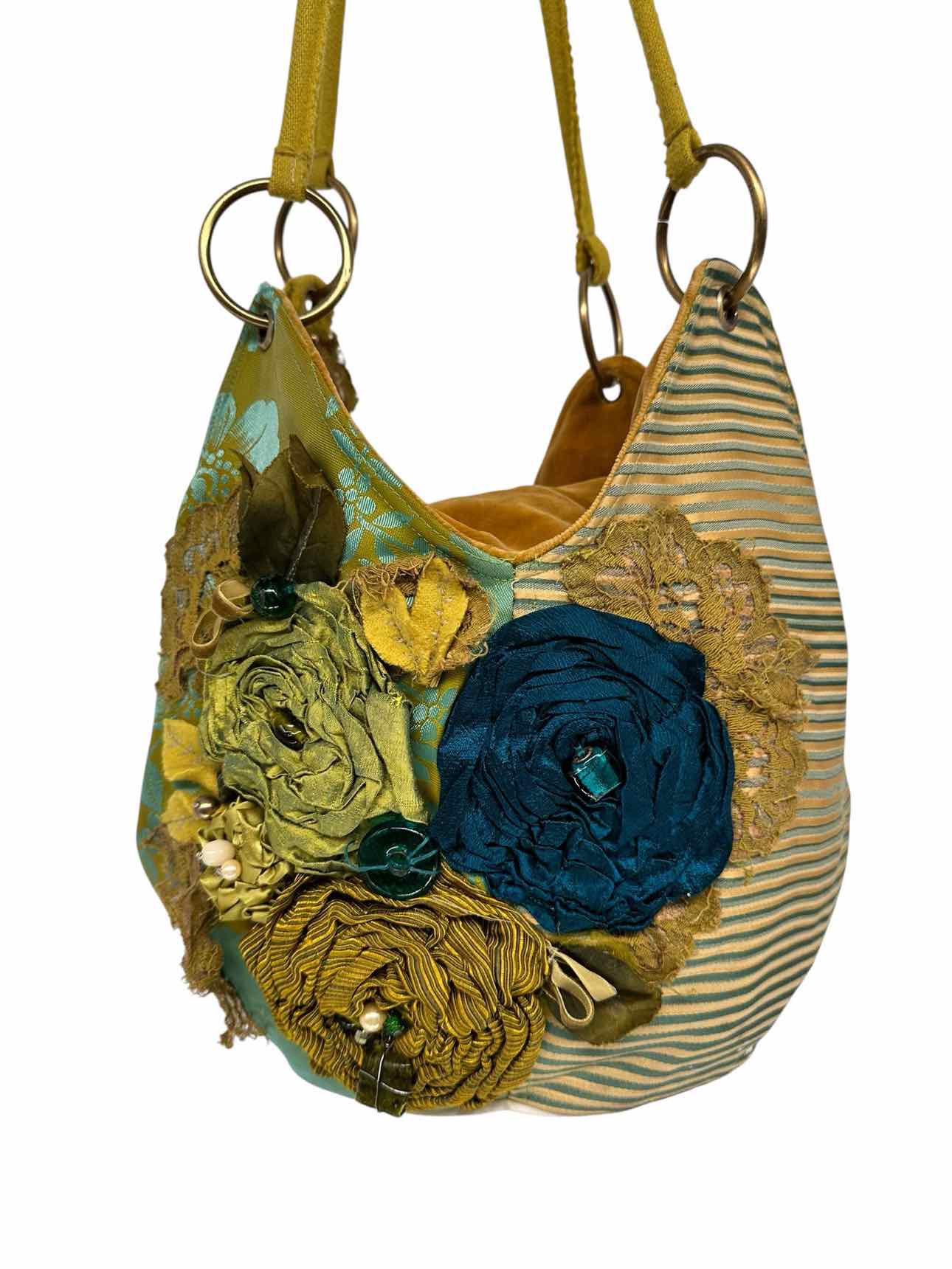Bonzie Multi-Color Cloth Hobo
