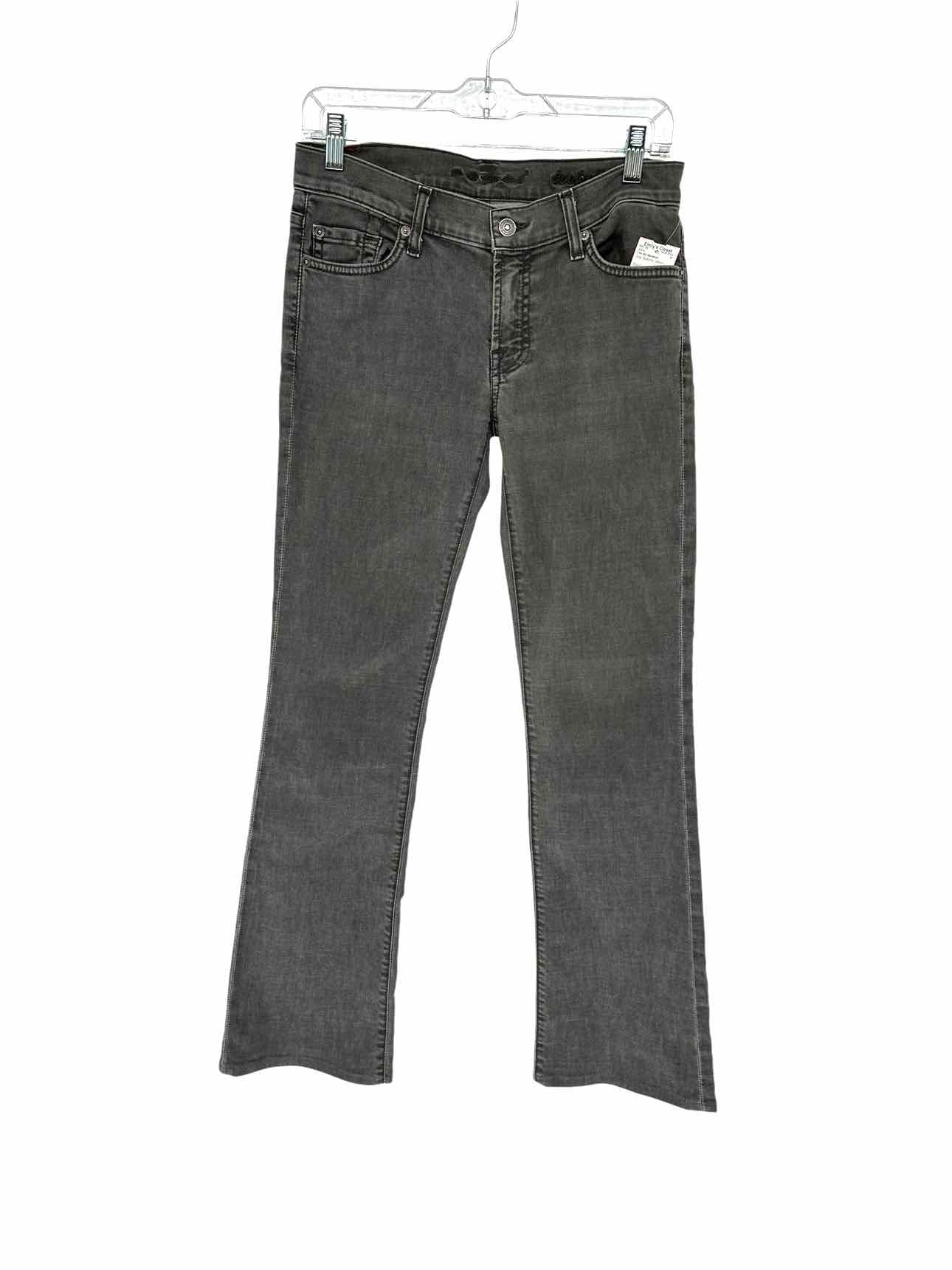 7 for All Mankind Gray Size 4 Jeans