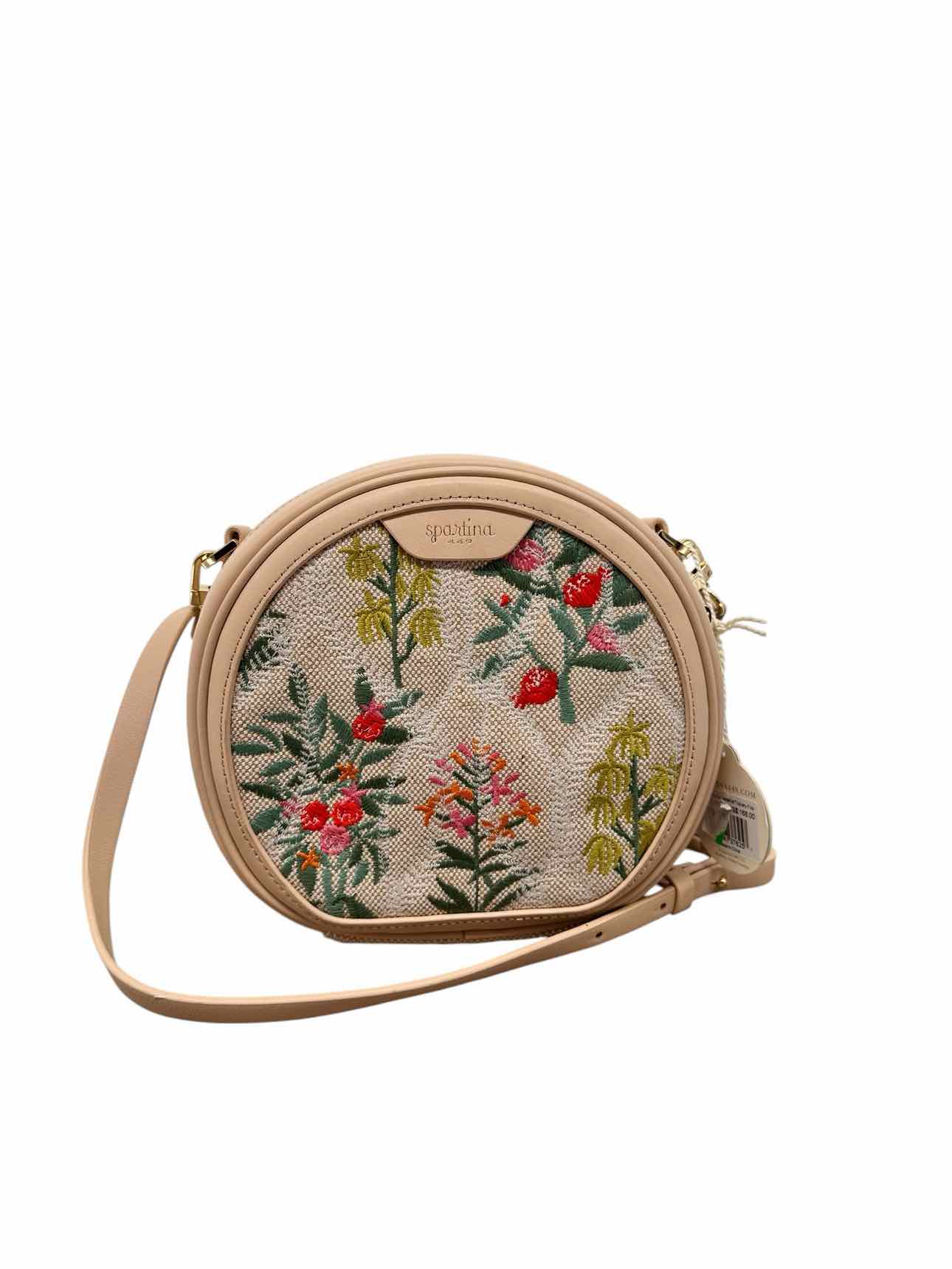 Spartina 449 Beckett Crossbody Queenie Topiary Flax  **NEW**
