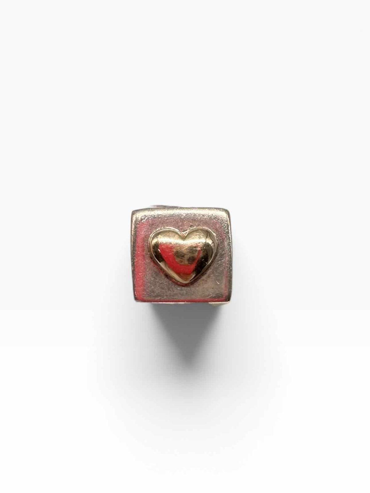 Pandora Sterling Silver Two-Tone "I Love You" Charm