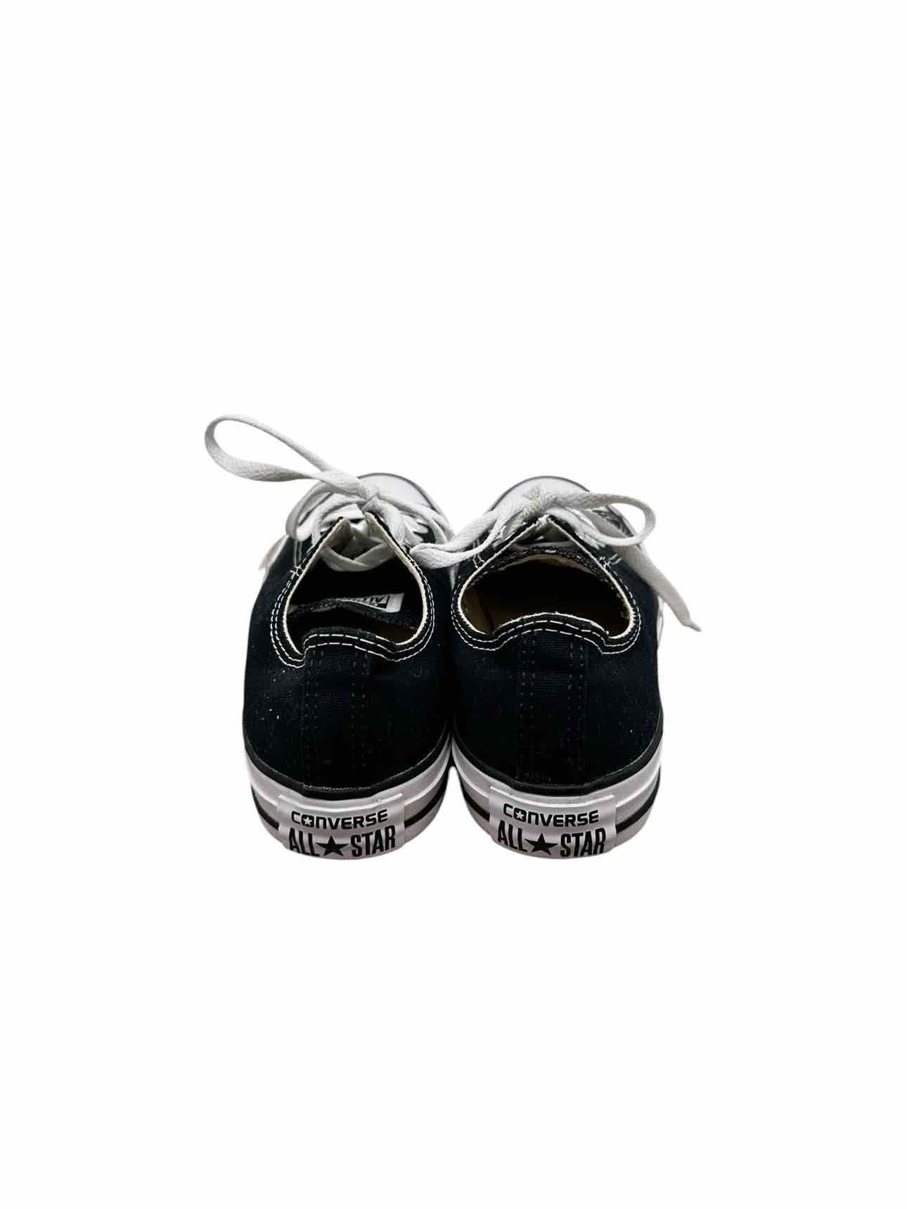 Converse All Star Ox Black Sneakers Shoe Size 7