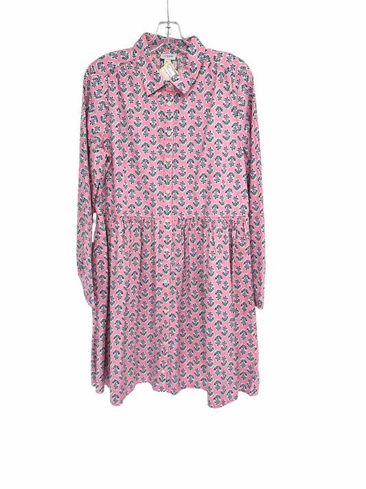 J. Crew Pink Shirt Dress Size 12 **NEW**
