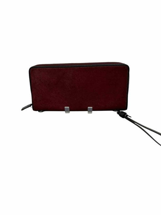 GAP Burgundy Leather Wristlet