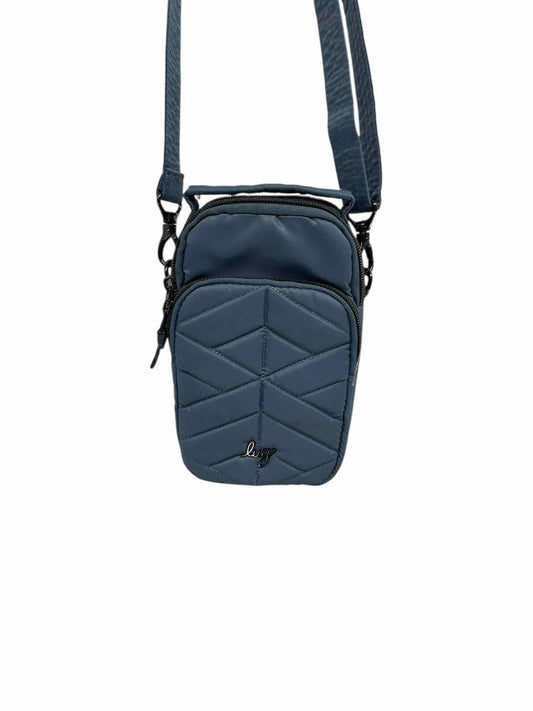 Lug Skeeter Mini Blue Nylon Crossbody