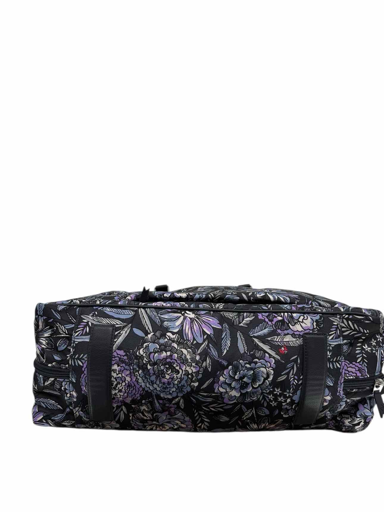 Vera Bradley Iconic Lay Flat Weekender Bag in Lavender Bouquet  **NEW**