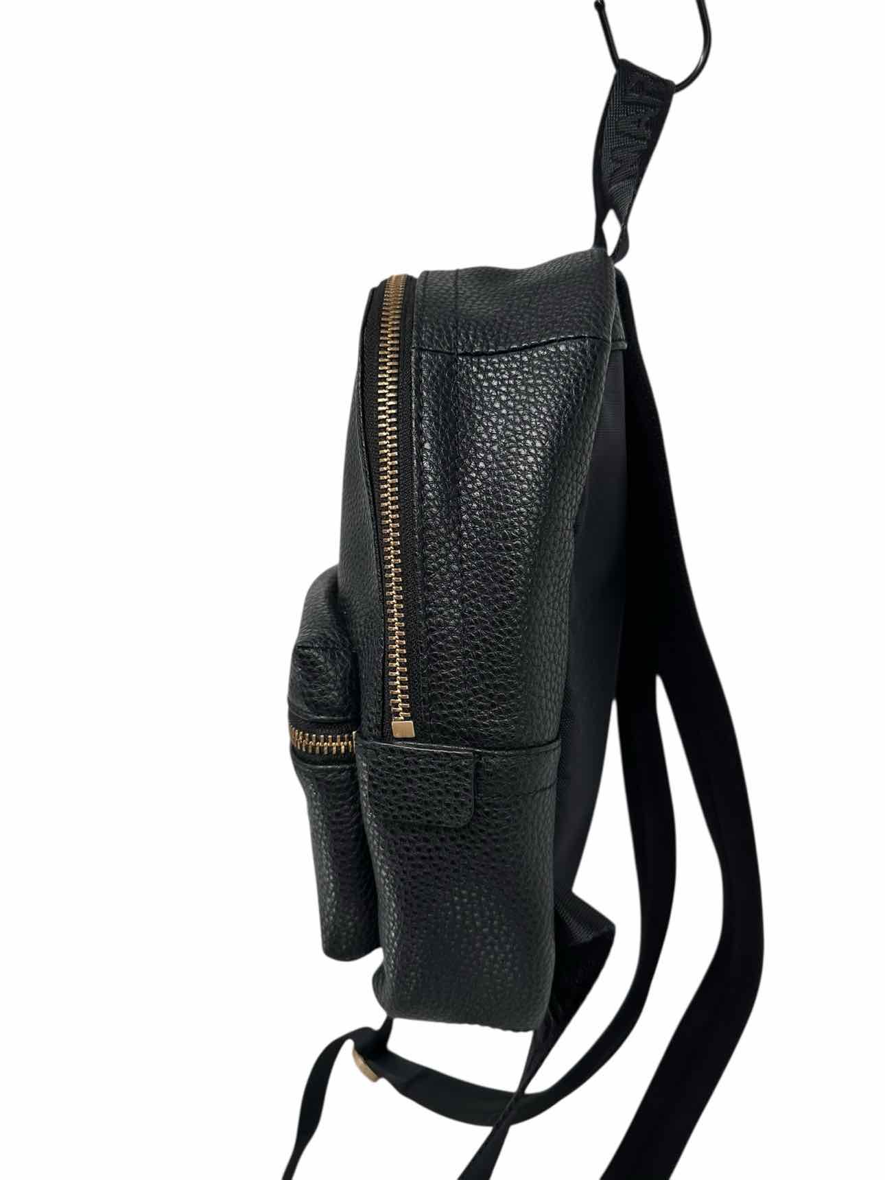 Marc Jacobs Black Leather Mini Backpack