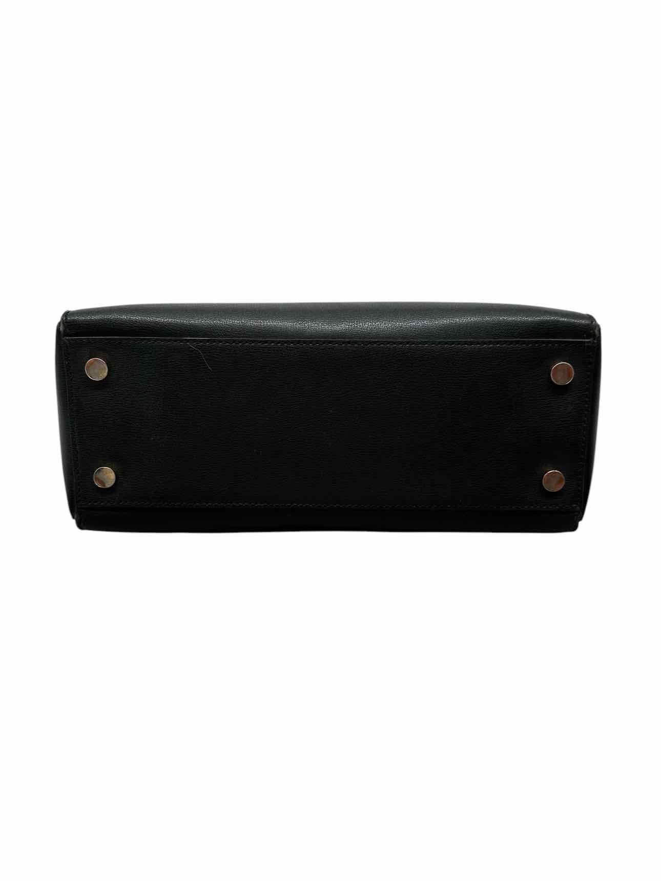 Michael Kors Black Leather Satchel