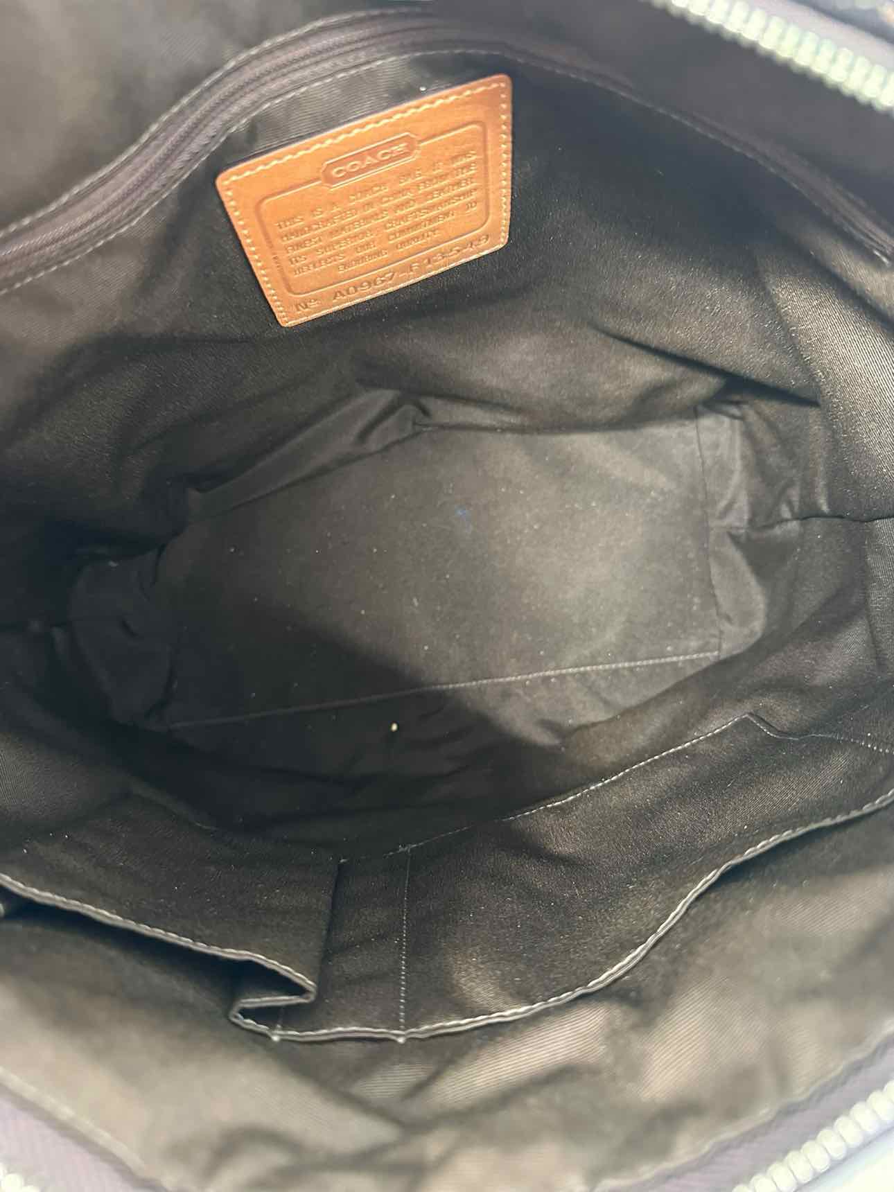 Coach Signature Tote Brown Canvas Tote
