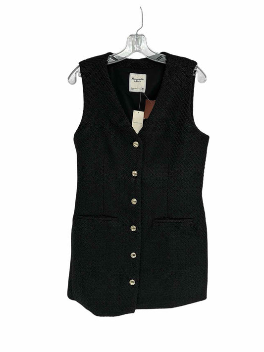 Abercrombie & Fitch Black Sleeveless Dress Size PM **NEW**